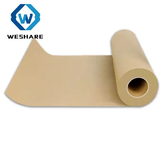 Fodera in carta con base a rilascio di silicone